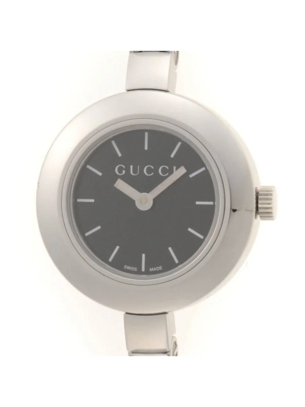 Gucci Watch Stainless Steel Black Quartz